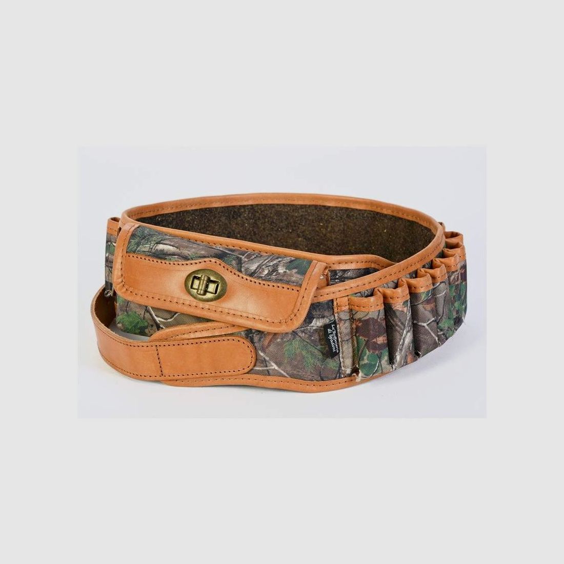 Sac à cartouches de fusil Woodland 20 cellules + poche