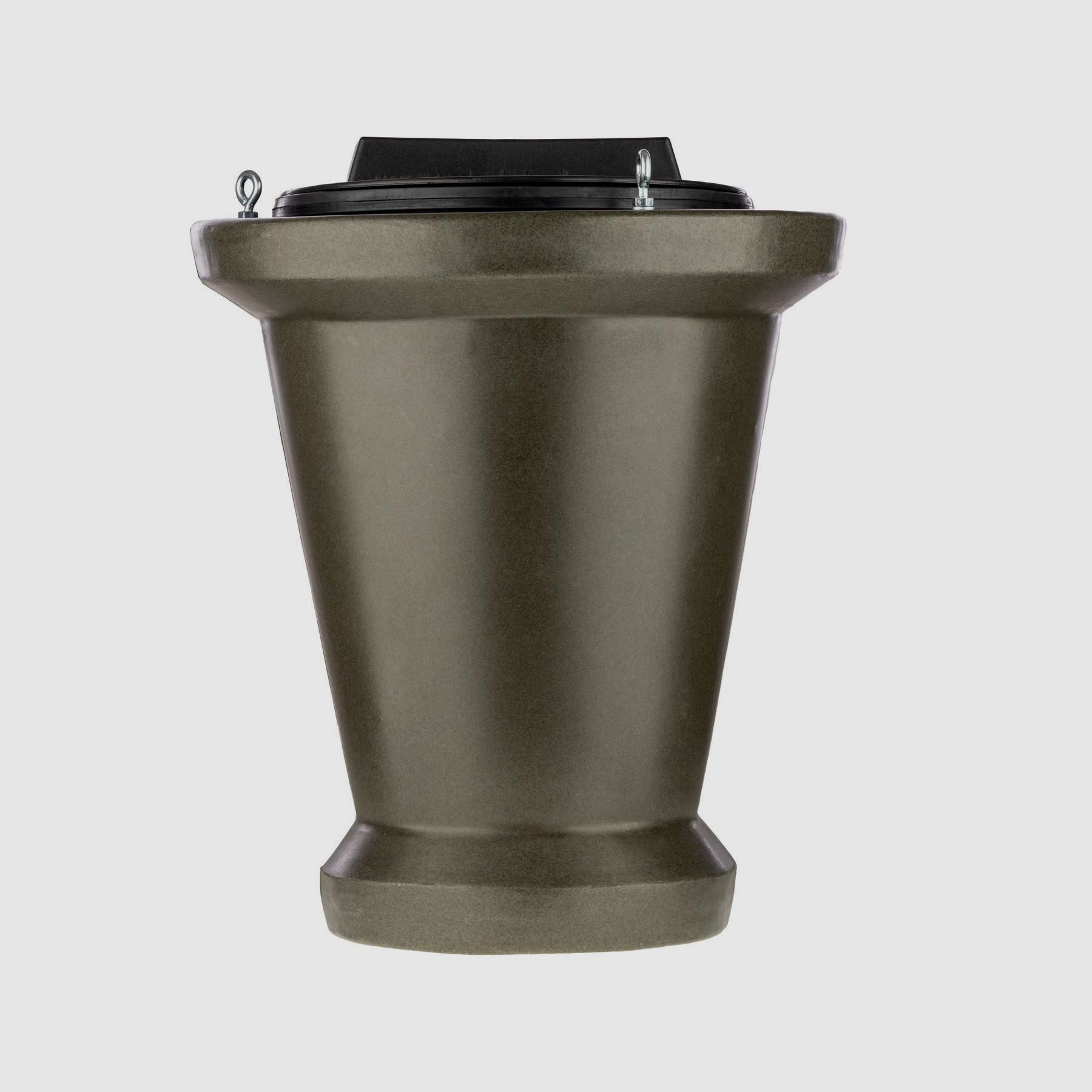Storage container for feed dispenser