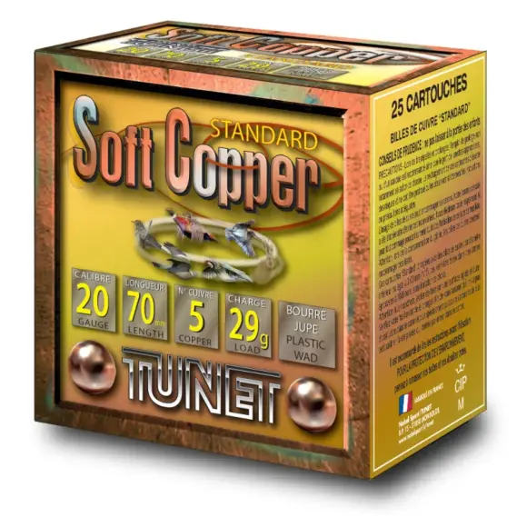 Patronen Tunet Soft Copper Standard Kaliber 20/70, Bild 1 von 2