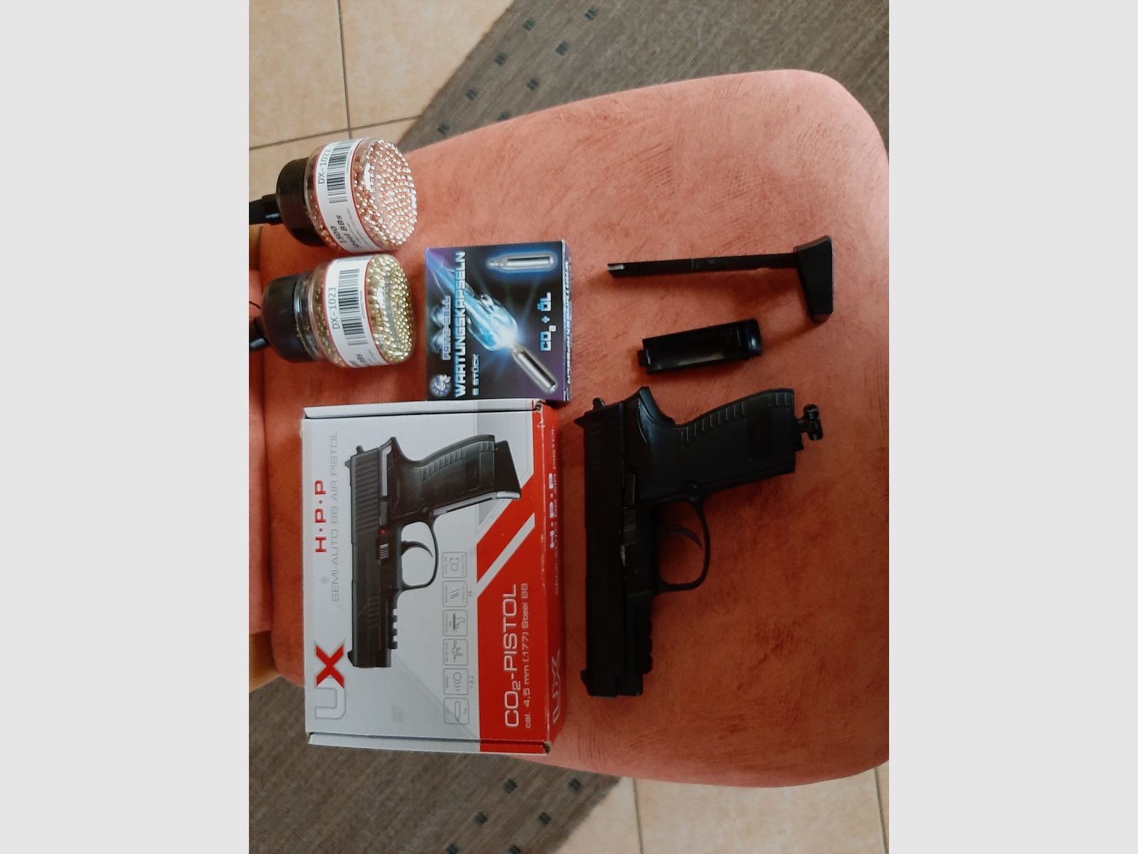 Umarex HPP 4,5mm co2 BB