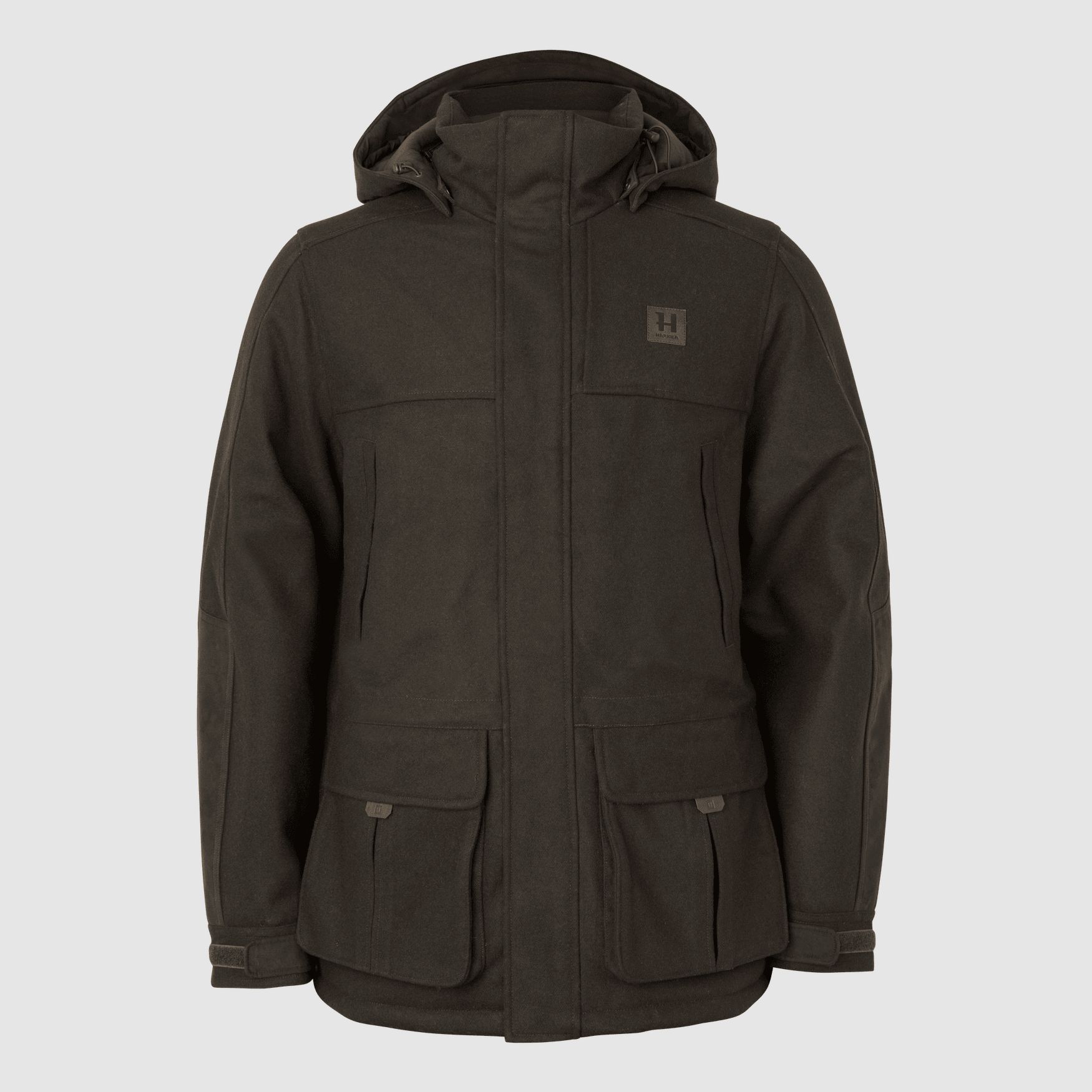 Härkila Kodiak CleverWool HSP Giacca Isolata Uomo Verde Caccia Scuro/Marrone Ombra 60