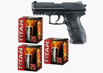 Set de fuegos artificiales de Nochevieja Heckler & Koch P30 Pistola de fogueo
