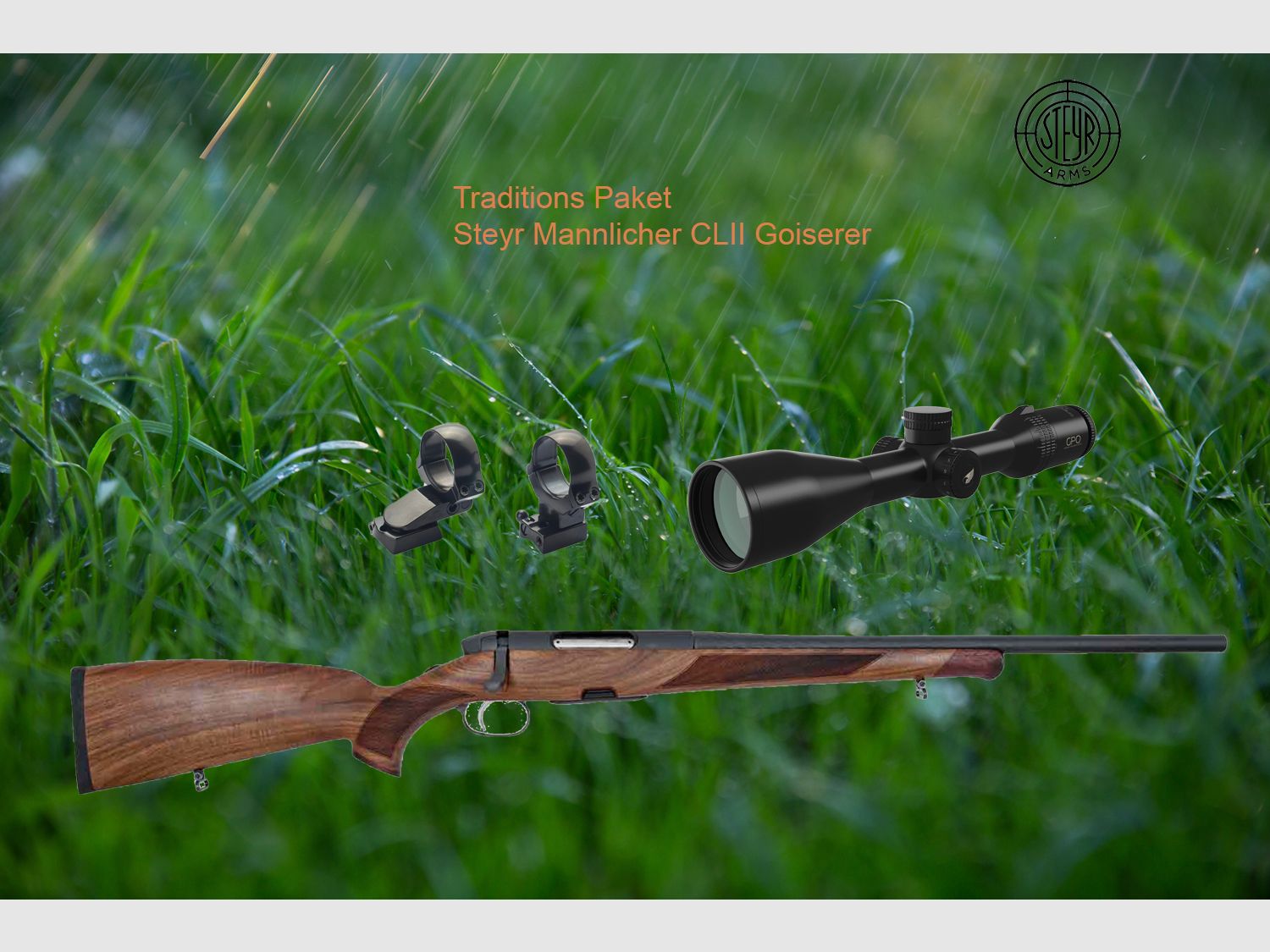 Steyr Mannlicher CLII Goiserer Jungjäger-Paket