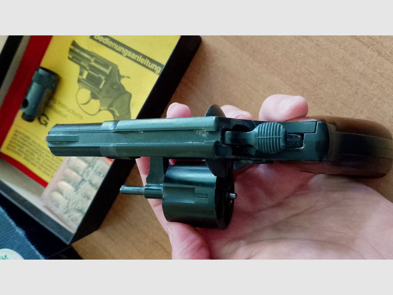 Röhm RG 59N Le Petit Schreckschussrevolver im Kaliber 9mm R.K. mit OVP!