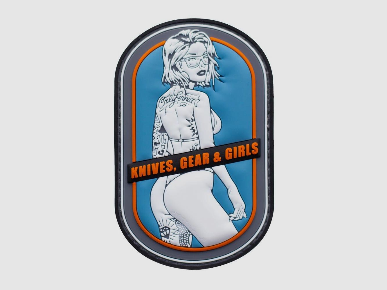 California Girl PVC Patch