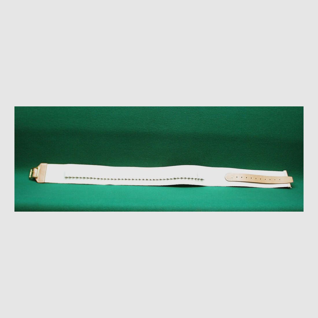 C.Sharps Arms cartridge belt, linen