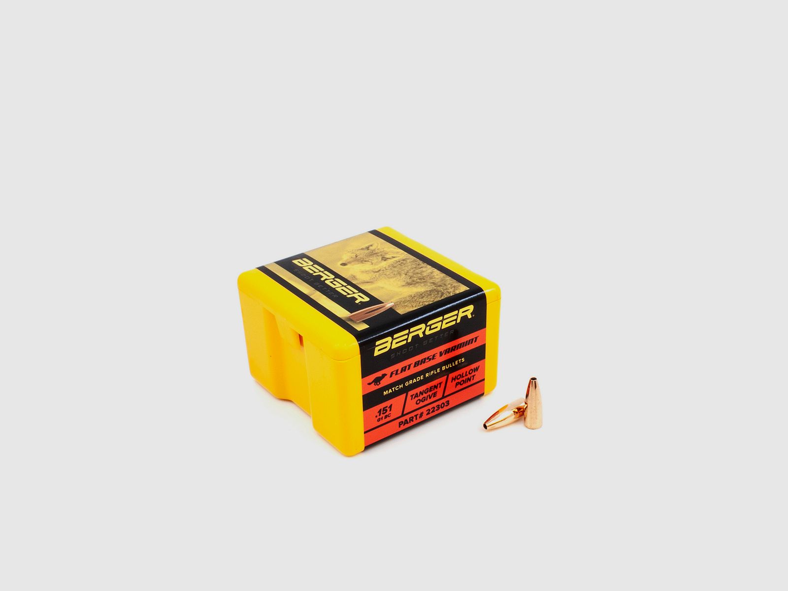 Berger Geschoss .22 FB Varmint 40GR 100 Stück