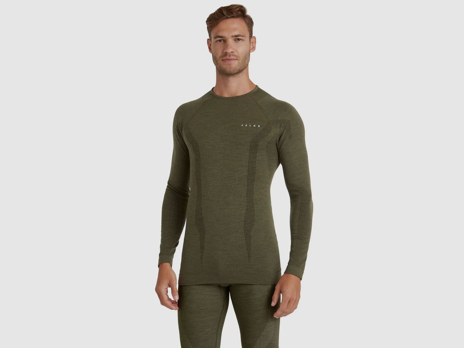 Falke Langarmshirt Wool-Tech