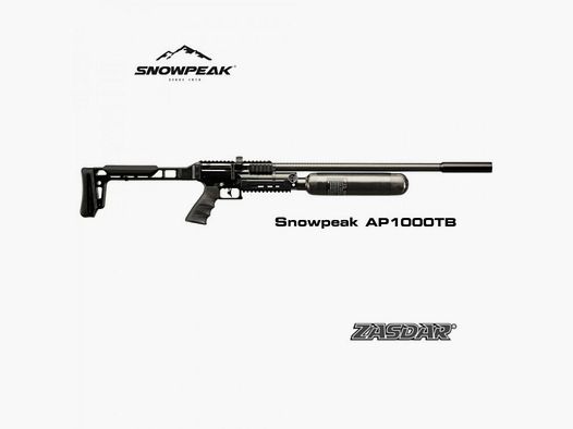Carabina PCP SNOWPEAK Mercury AP100 Botella de CARBONO REGULADOR INTEGRADO