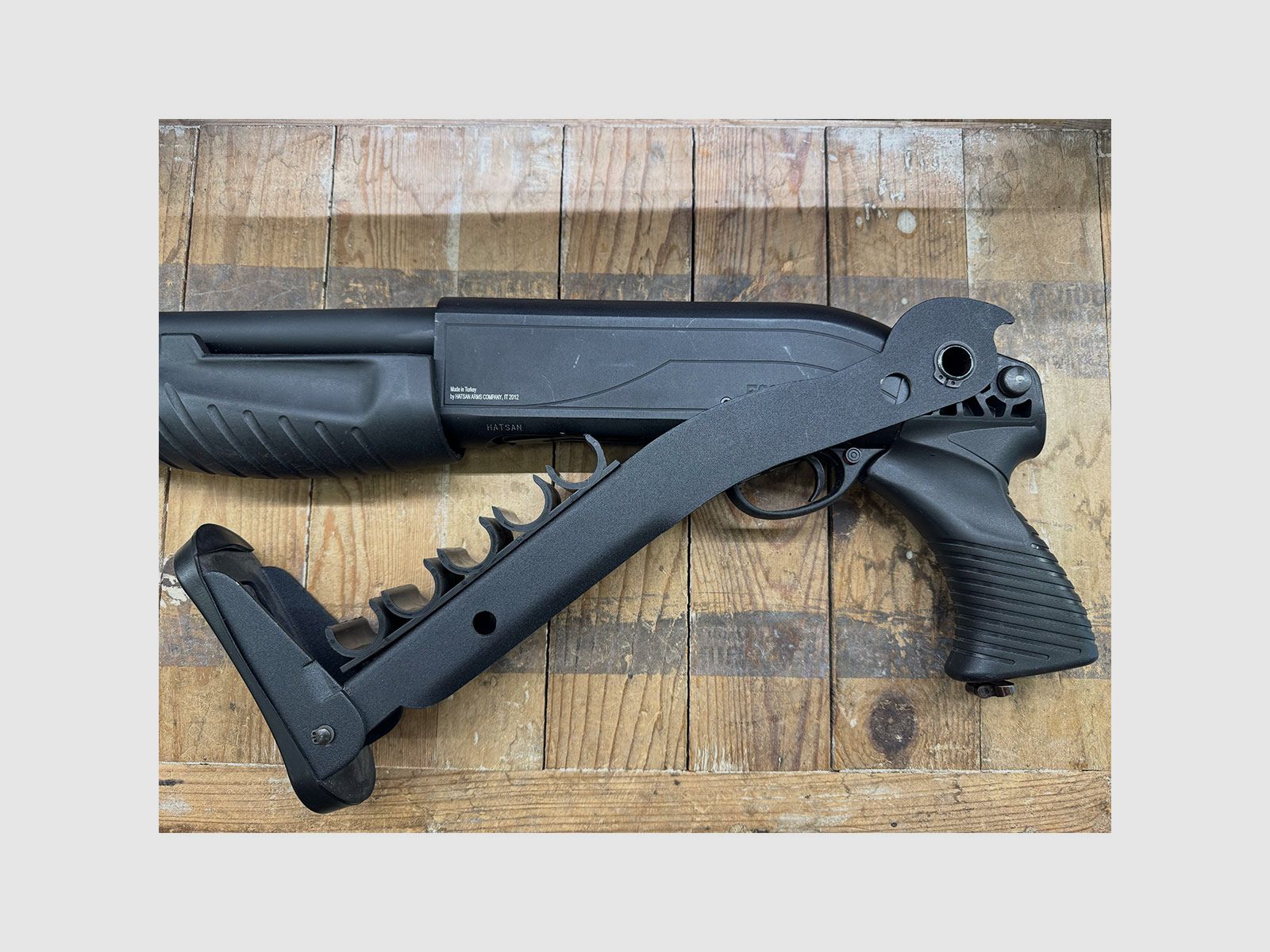 GEBRAUCHT – PUMPGEWEHR – HATSAN MOD. ESCORT Kal. 12, Bild 5 von 5