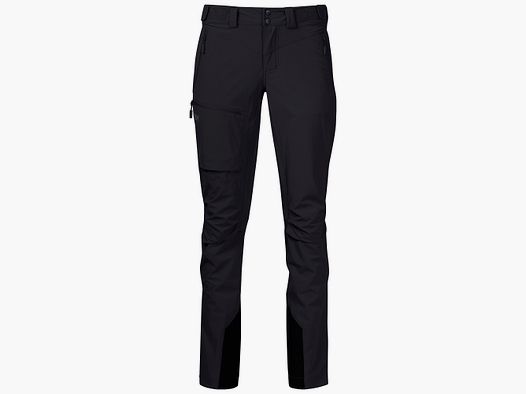 Bergans Breheimen Softshell Hose Damen Black/Solid Charcoal XS