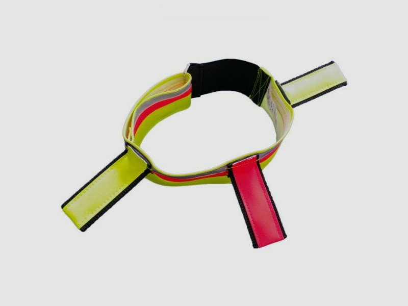 Fritzmann 3 drapeaux collier de signalisation 40 - 55 cm