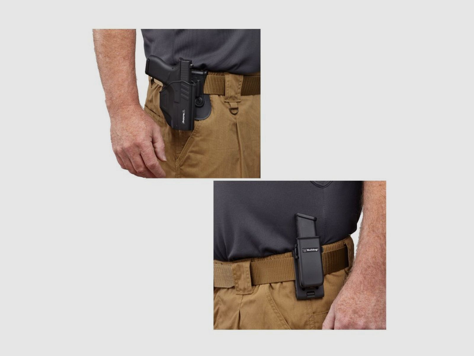 Bulldog Cases Gürtelholsterset TR Glock 43