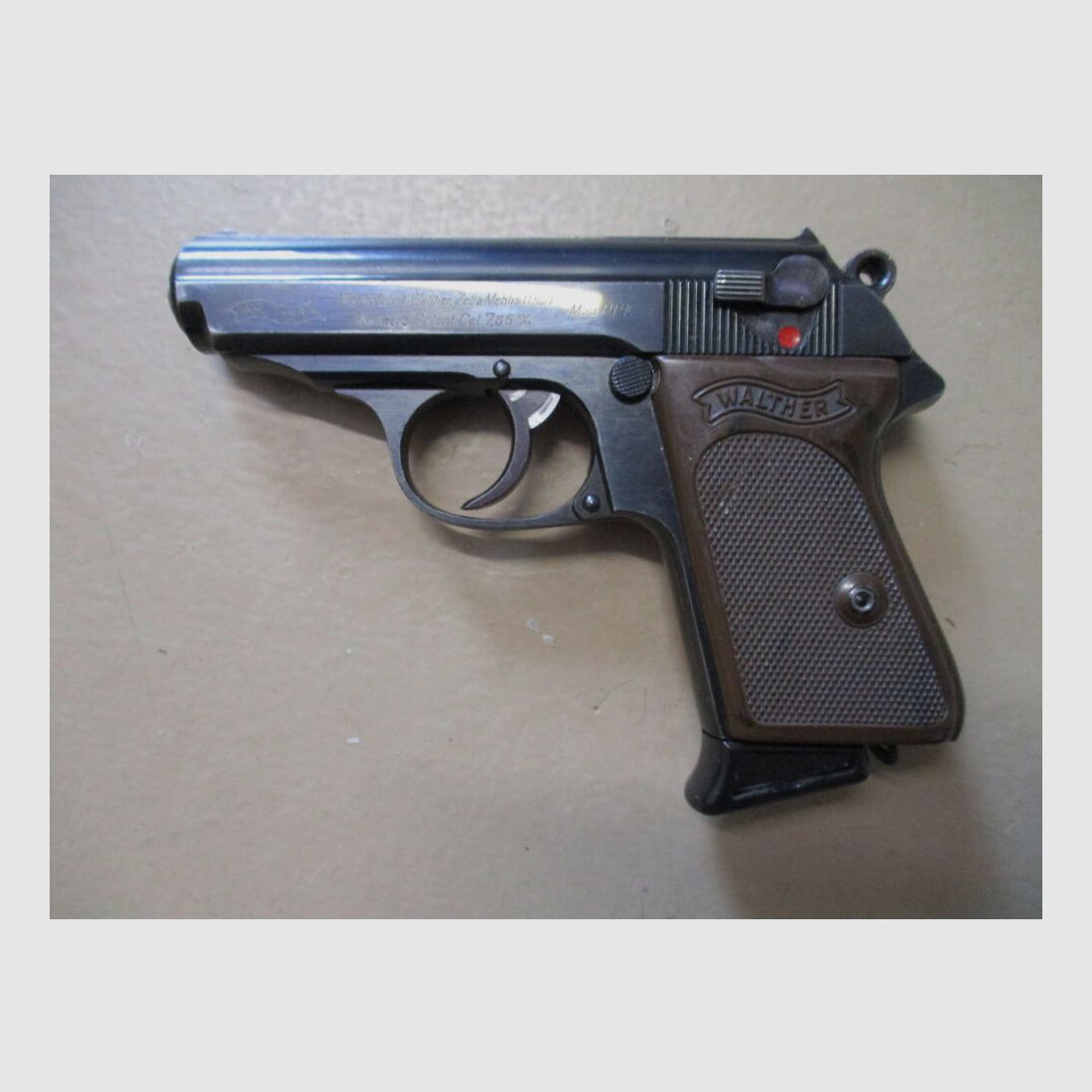 Pistole Walther Zella Mehlis Mod. PPK 7,65 mm ZM Zivil PPK