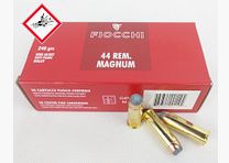 Fiocchi revolver cartridges .44 Magnum TM SJSP 240 grs