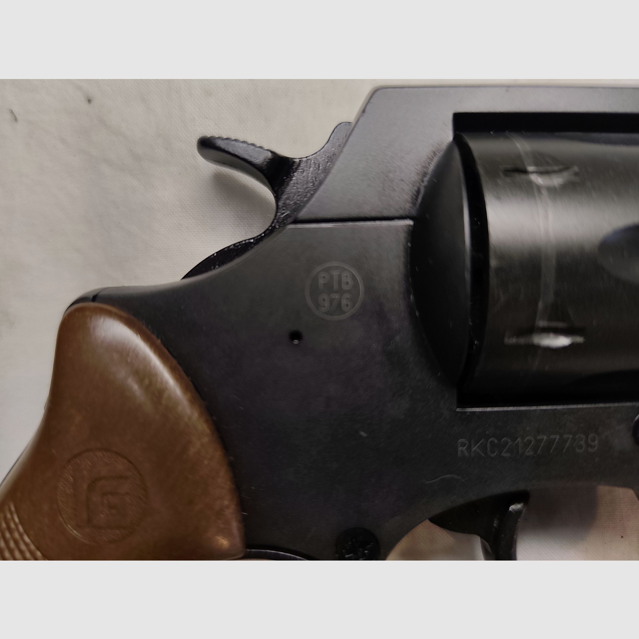 Röhm RG 89 Revolver PTB 976 Kaliber 9mm R.K. Guter Zustand