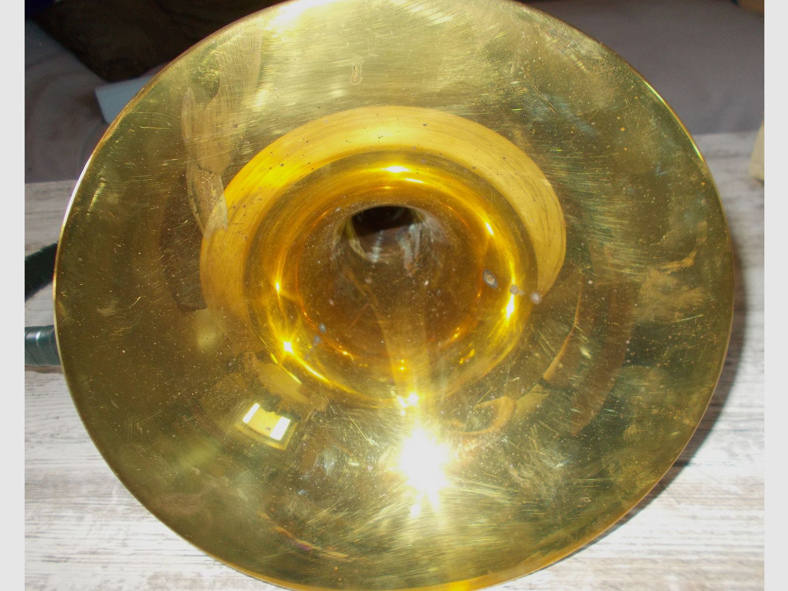 3x Jagdhorn Taschenjagdhorn Fürst Pless ALT aus Nachlass