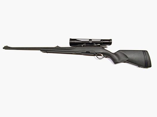 Rifle Mannlicher Cal. 7 mm con disparador de pelo y visor Kahles