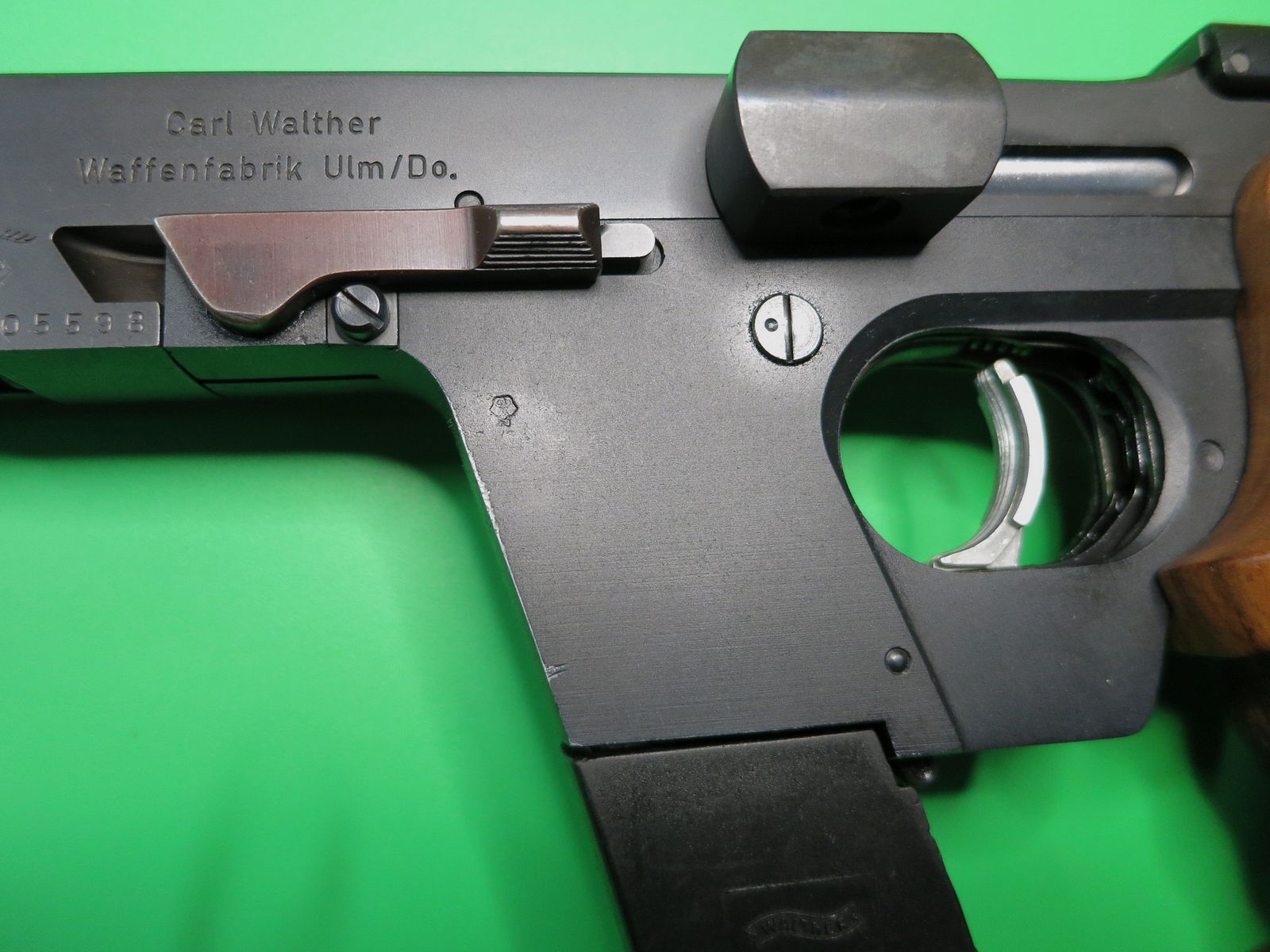 Sportpistool Walther GSP Kaliber .32 SW long WC, Sportgreep + verwisselsysteem .22lr      #65+66