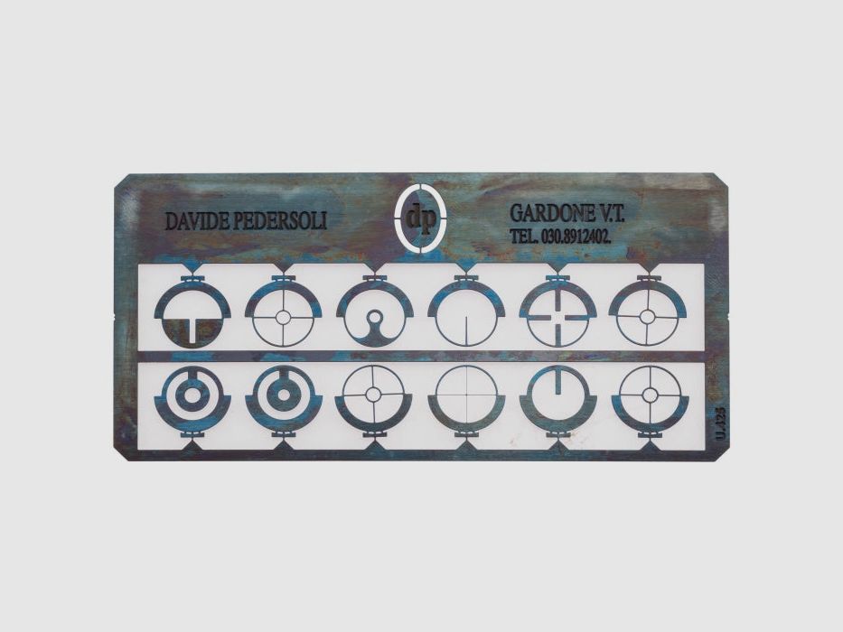 Kit van 12 verwisselbare inserts Davide Pedersoli, afbeelding 3 van 3
