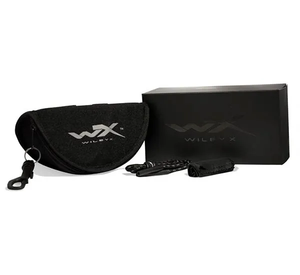 Gafas de tiro Wiley X VAPOR 2.5 Grey / Clear / Light Rust Matte Black Frame, imagen 2 de 2