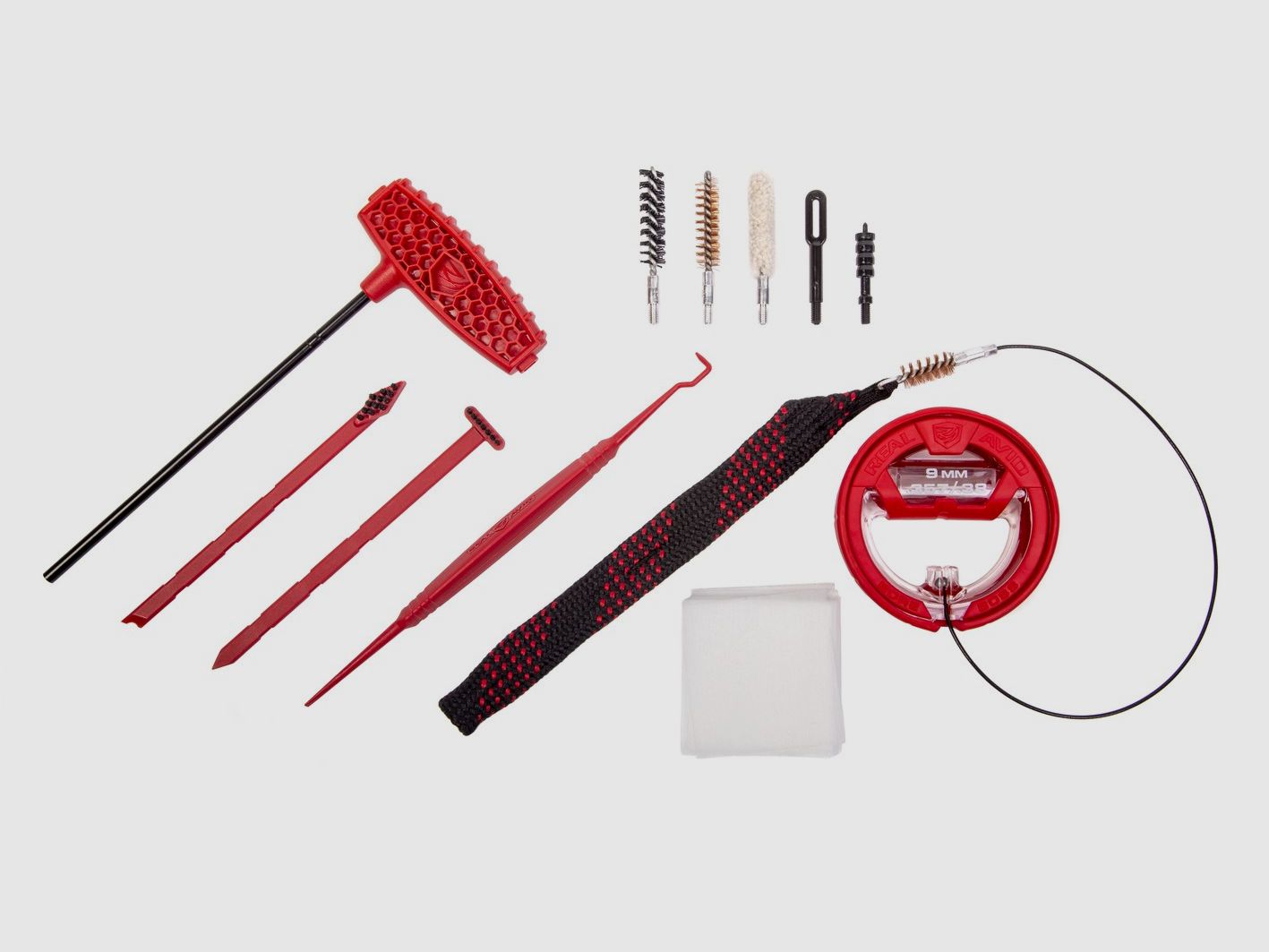 KIT DI PULIZIA REAL AVID GUN BOSS CAL.357/ 38SP / 9MM, immagine 1 di 3