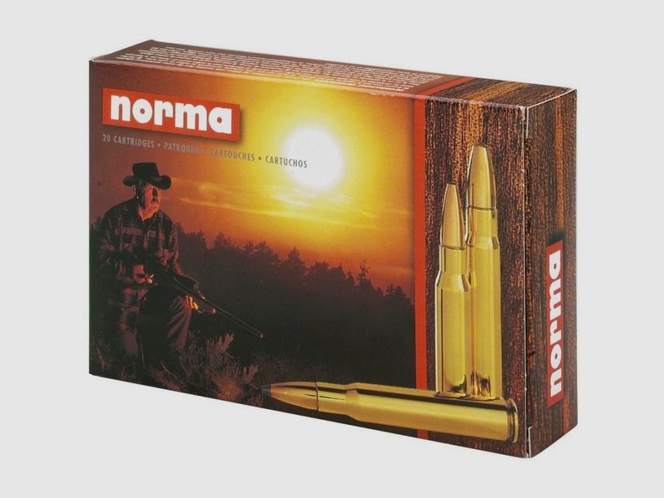 Büchsenpatronen Norma Alaska 9,3x62 Teilmantel  18,5g / 285gr. !!!