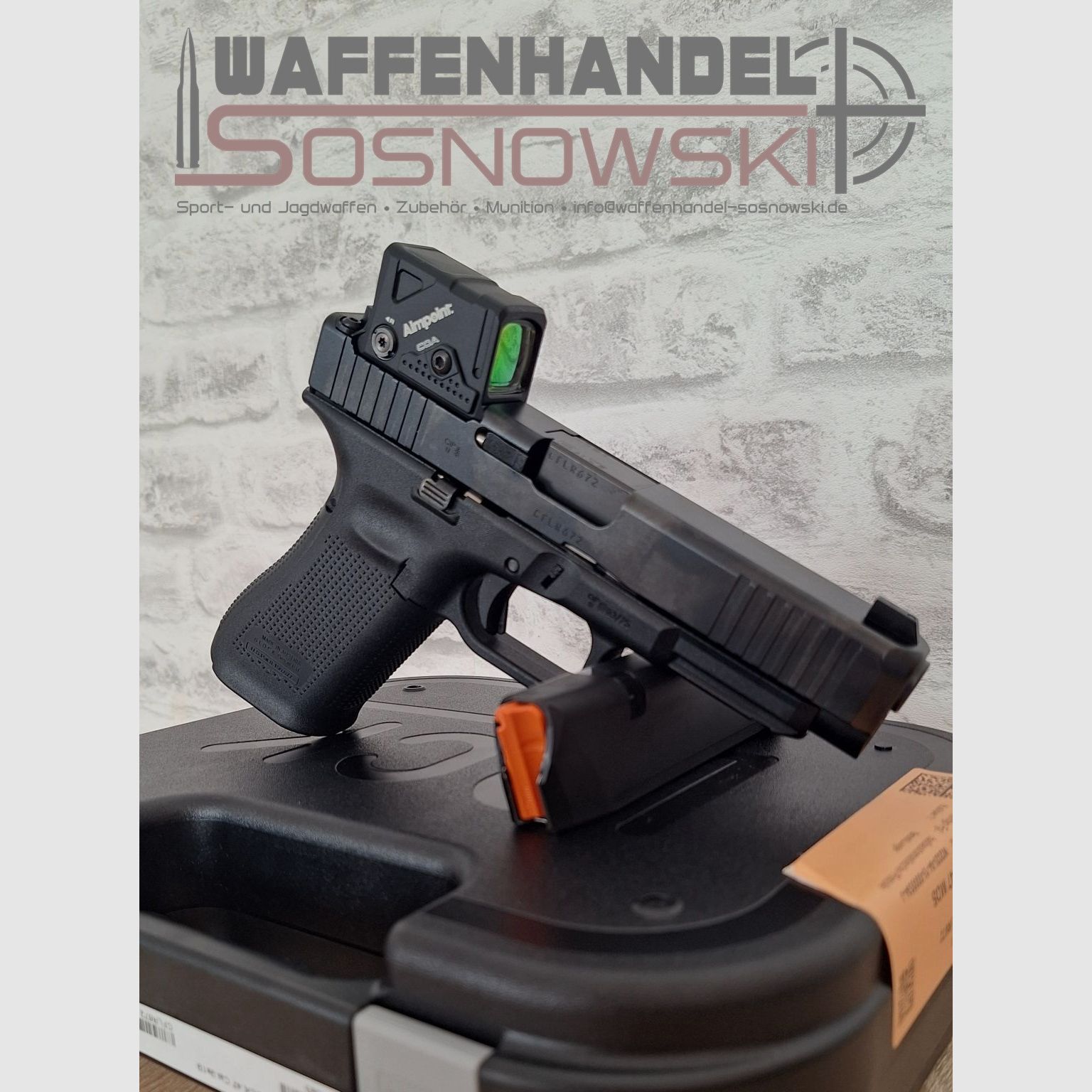 Pistola Glock 47 MOS/FS A-Cut™ Combo 9mm Luger