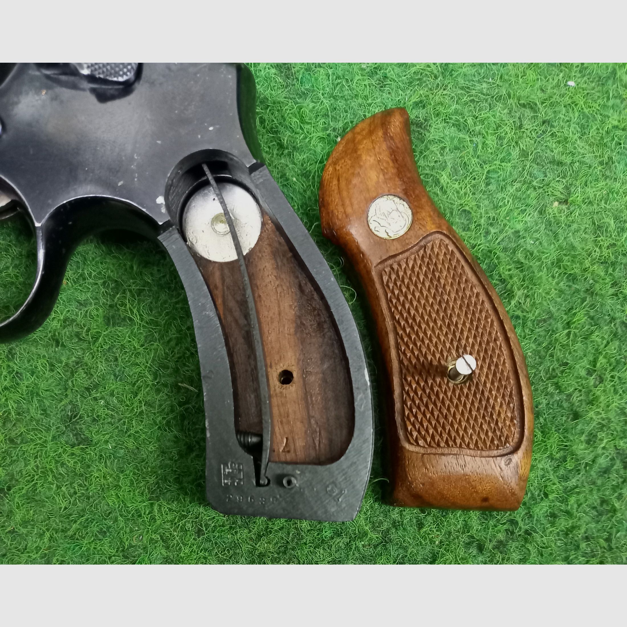 S&W Revolver Kaliber 357Mag der Hamburger Polizei. 