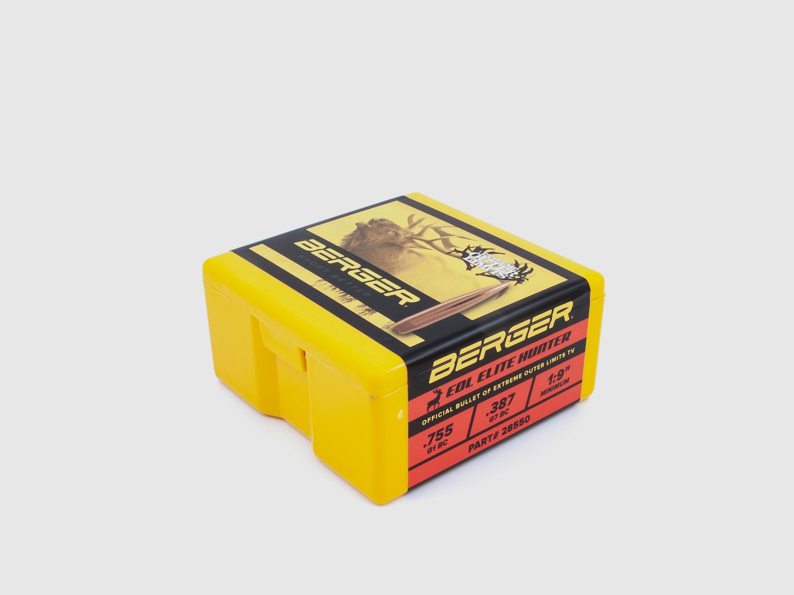 Berger Bullet 7mm/.284 EOL Elite Hunter 195GR 100 Pieces, image 7 of 11