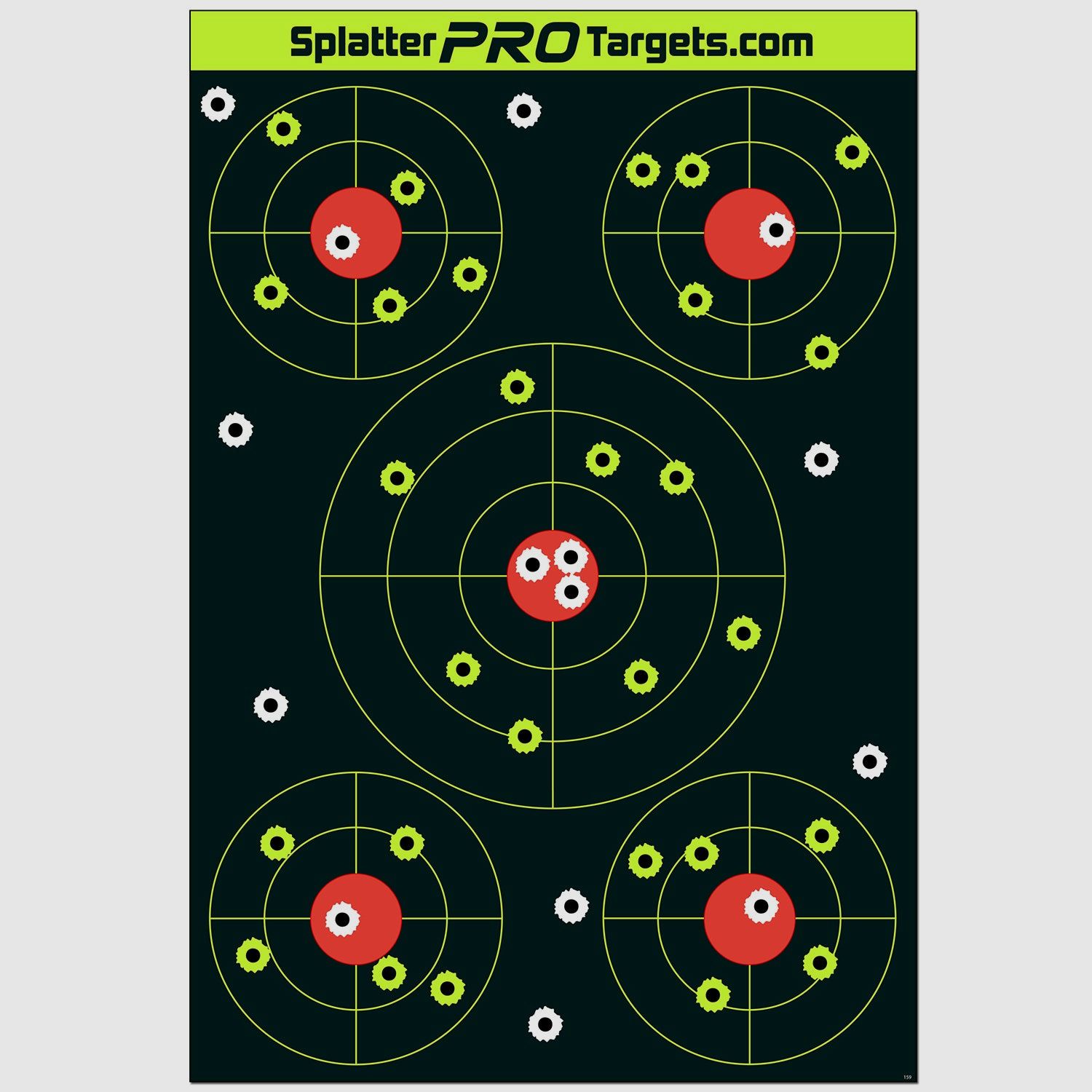Splatter Pro Targets target boards UB 03 18, 45x30cm, pack of 10, image 1 of 4