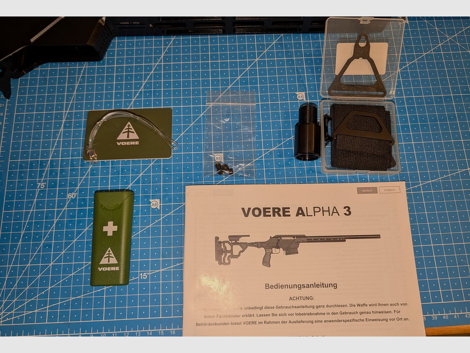 Voere Alpha 3 (.308 Win) | Carabine de précision à verrou avec crosse MDT & accessoires