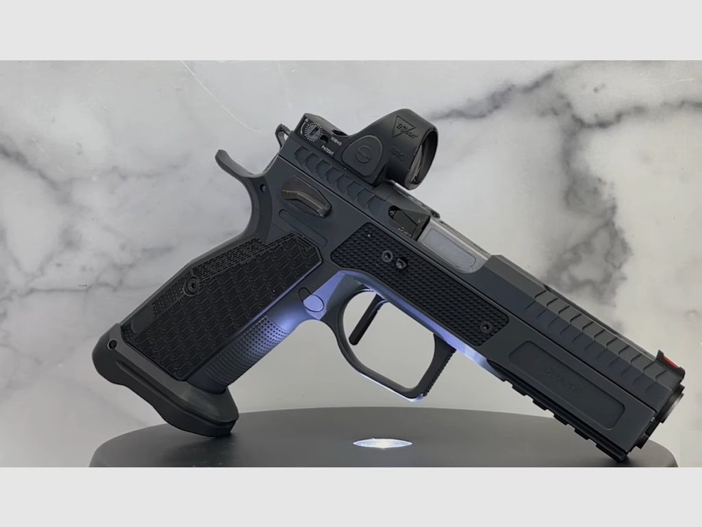 PHOENIX SwissMade Pistole Mod. Drake Optical -5' 9mmLuger DuoTone, Bild 4 von 6