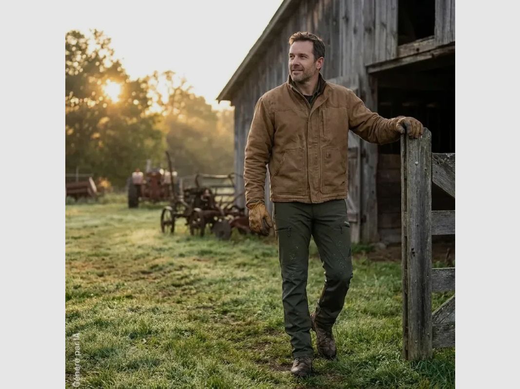 Chiruca Lykos Softshell-Hose grün wasserabweisend und winddicht, Bild 4 von 12