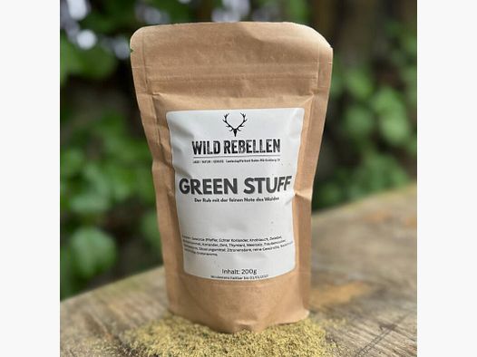WildRebellen Green Stuff Rub-Gewürzmischung