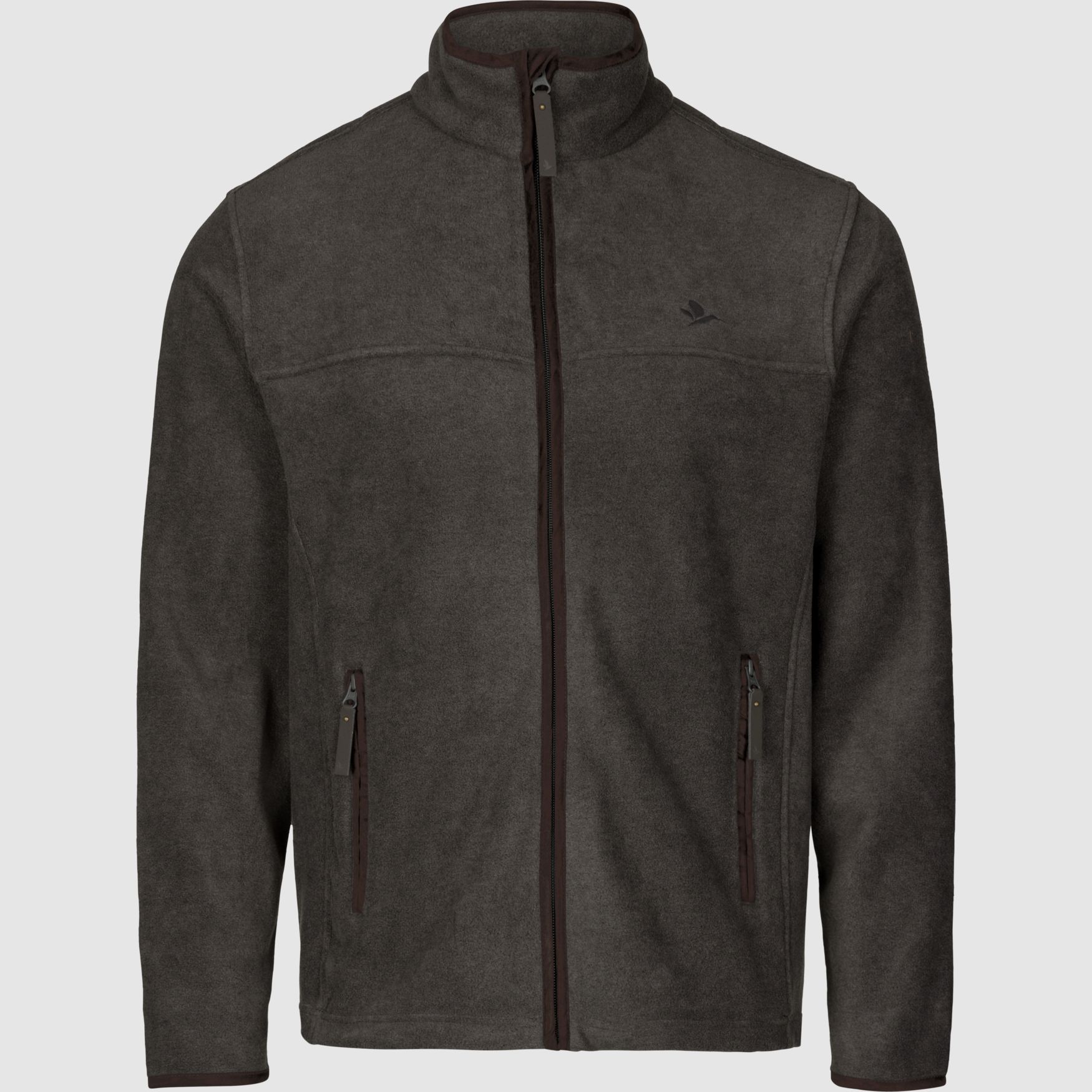 Giacca in Fleece Seeland Woodcock Earl Uomo Grigio Scuro Melange L