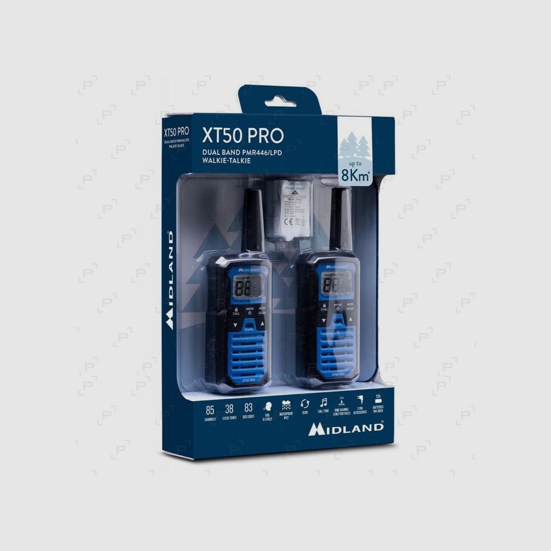 Pack de 2 talkies-walkies MIDLAND XT50 PRO, image 4 sur 4