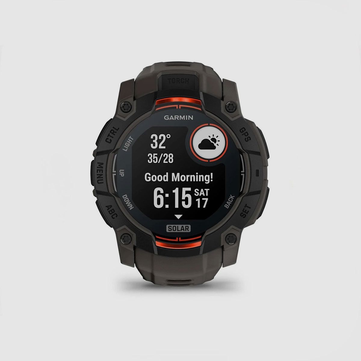 UHR – GARMIN – INSTINCT® 3 | 50MM | SOLAR | Schwarz mit Charcoal Silikonarmband, Bild 13 von 19