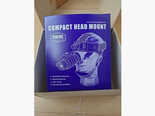 Yukon night vision with head-mounted hunting attachment
