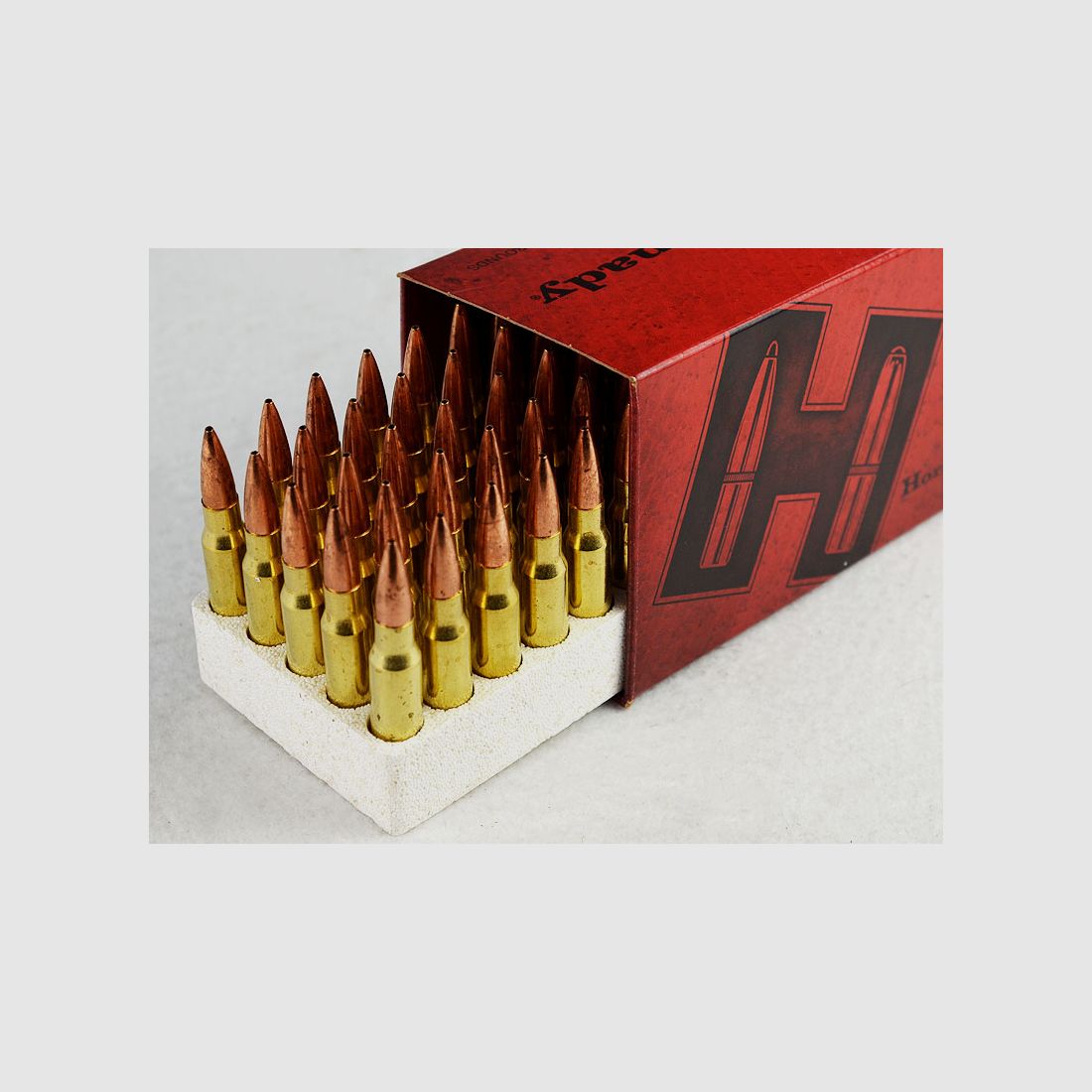 Hornady .308 Winchester, BTHP MATCH 168 grs, 50-pack 1 pack (50 schoten à €1,499 elk)