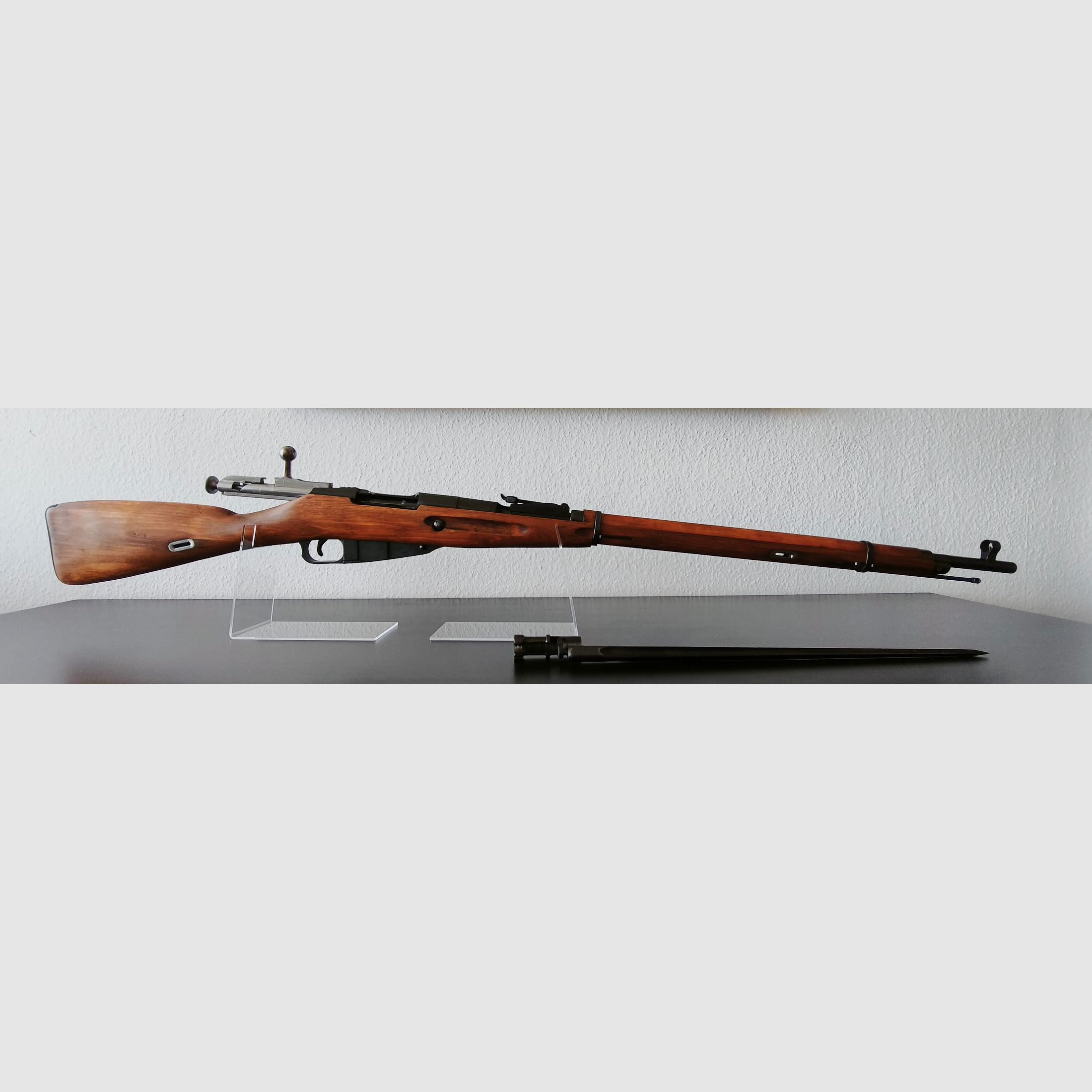 Mosin Nagant - 1943 Ischewsk, Udssr - nummerngleich - 7,62x54R