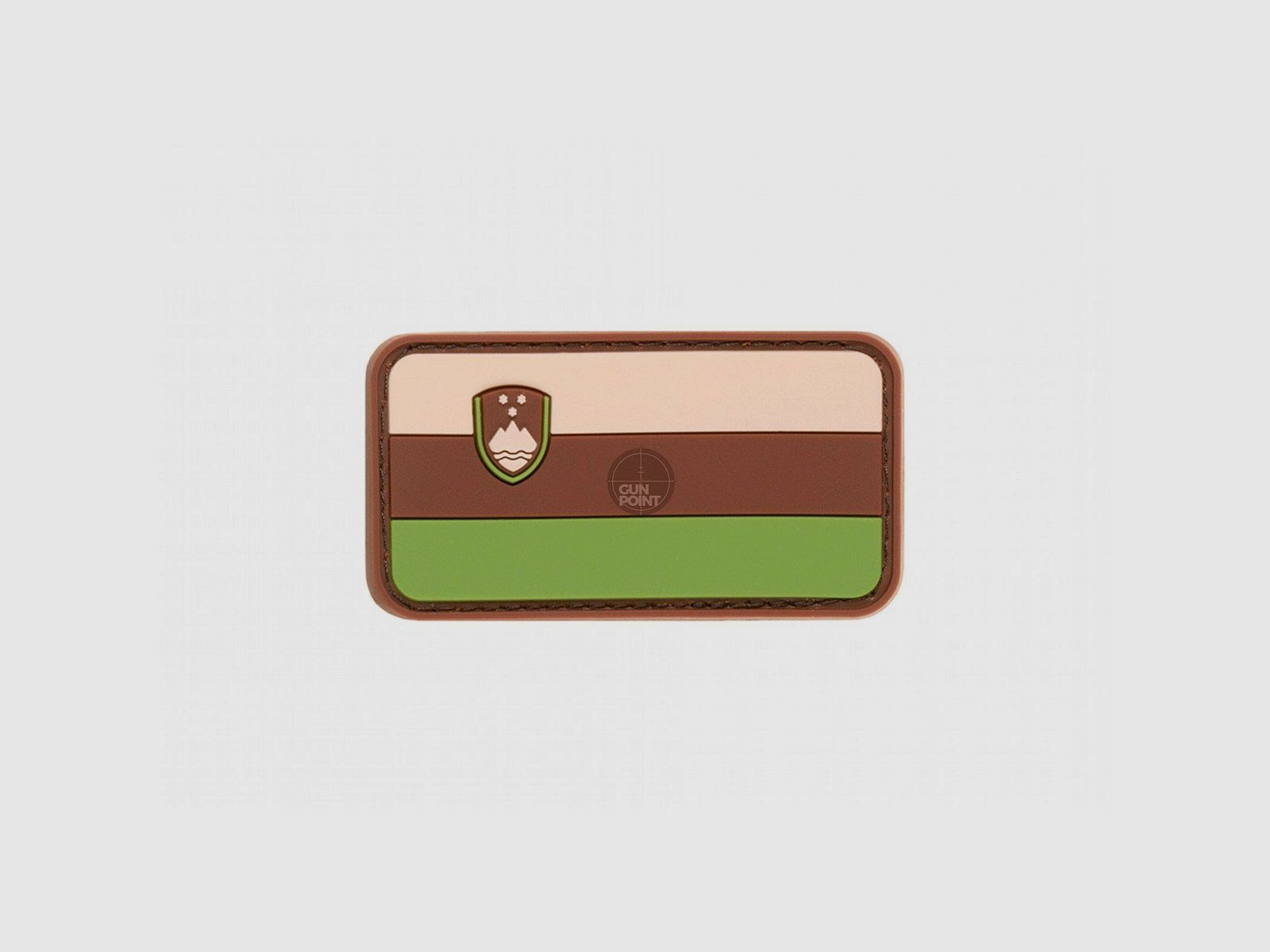 Slovenia Flag Rubber Patch