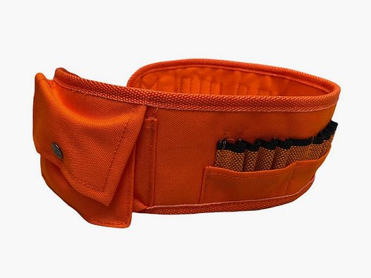 Geweerpatroon tas met oranje zak 20 cellen