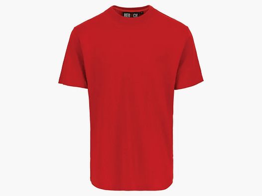 T-shirt Herock® homme rouge - coton 190g/m² manches courtes