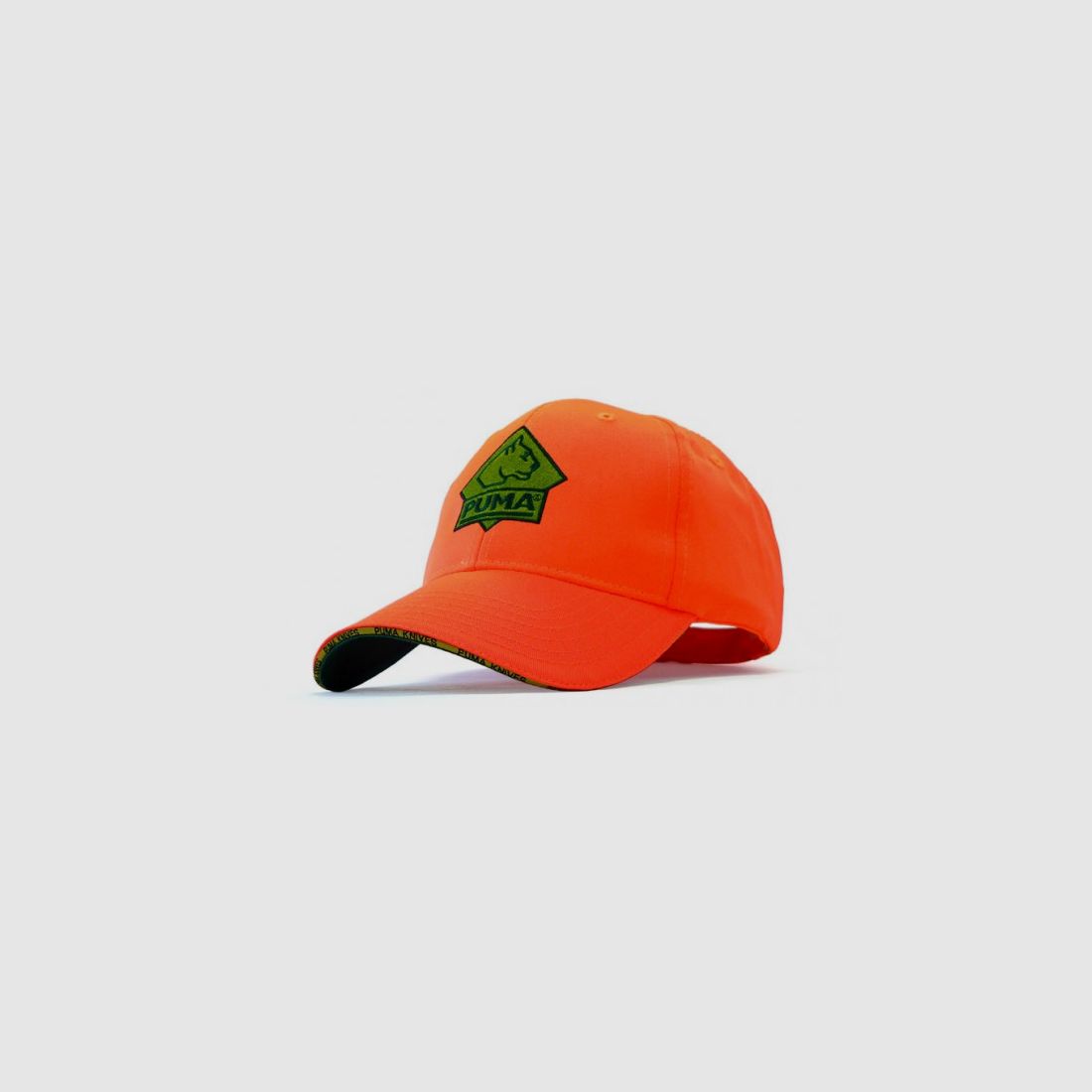 PUMA Kappe neon orange mit Klettverschluss