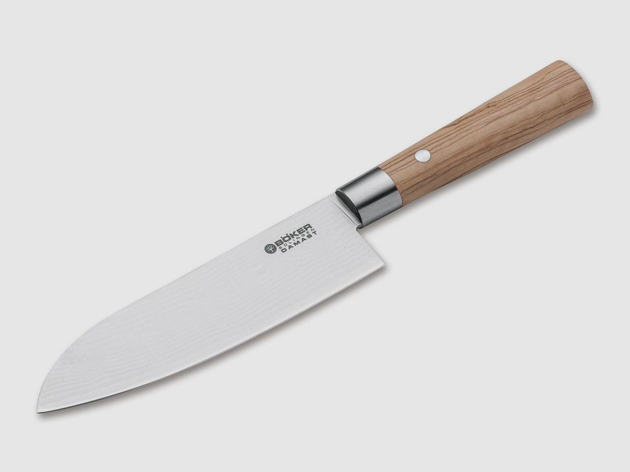 BKER DAMAST OLIVE SANTOKU