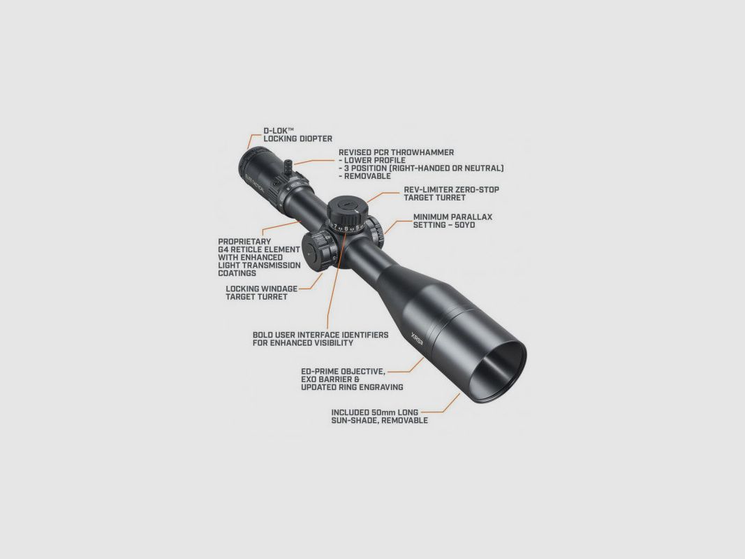 BUSHNELL ELITE TACTICAL XRS3 6-36x56 FFP EQL, afbeelding 9 van 20