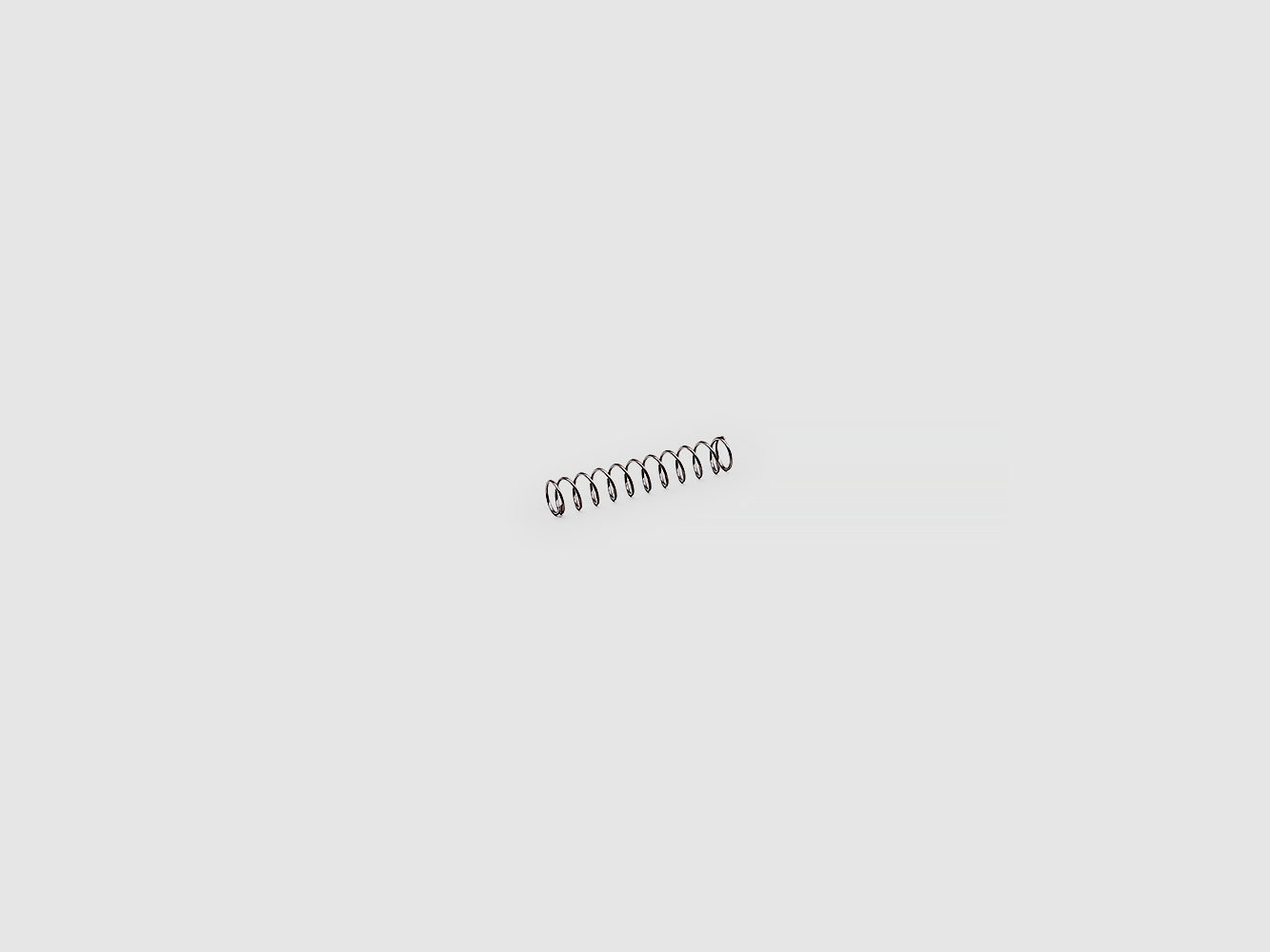 Stop pin spring for Beretta A400 elevator, image 1 of 3