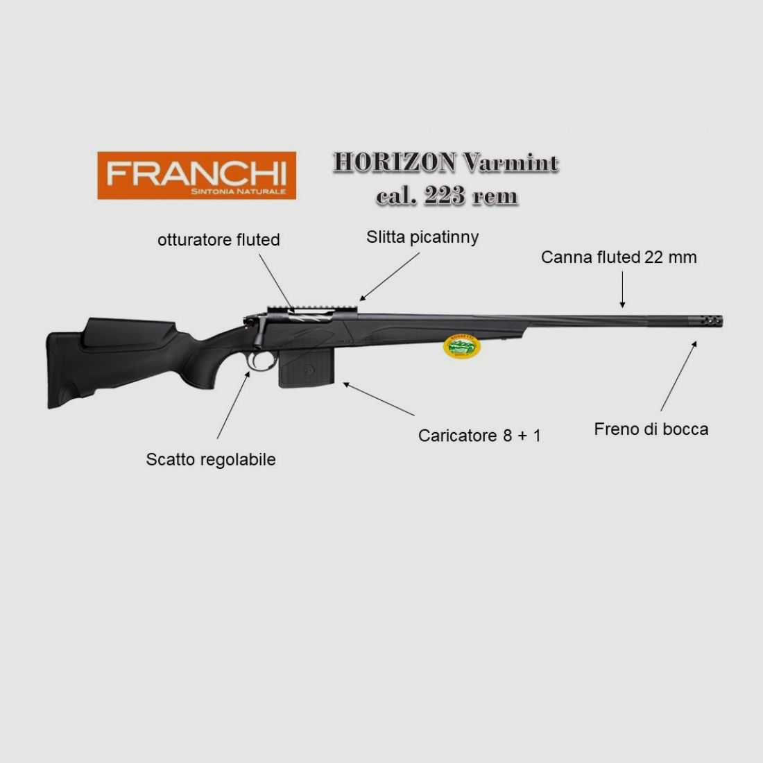 FRANCHI HORIZON VARMINT Kal.223 rem.