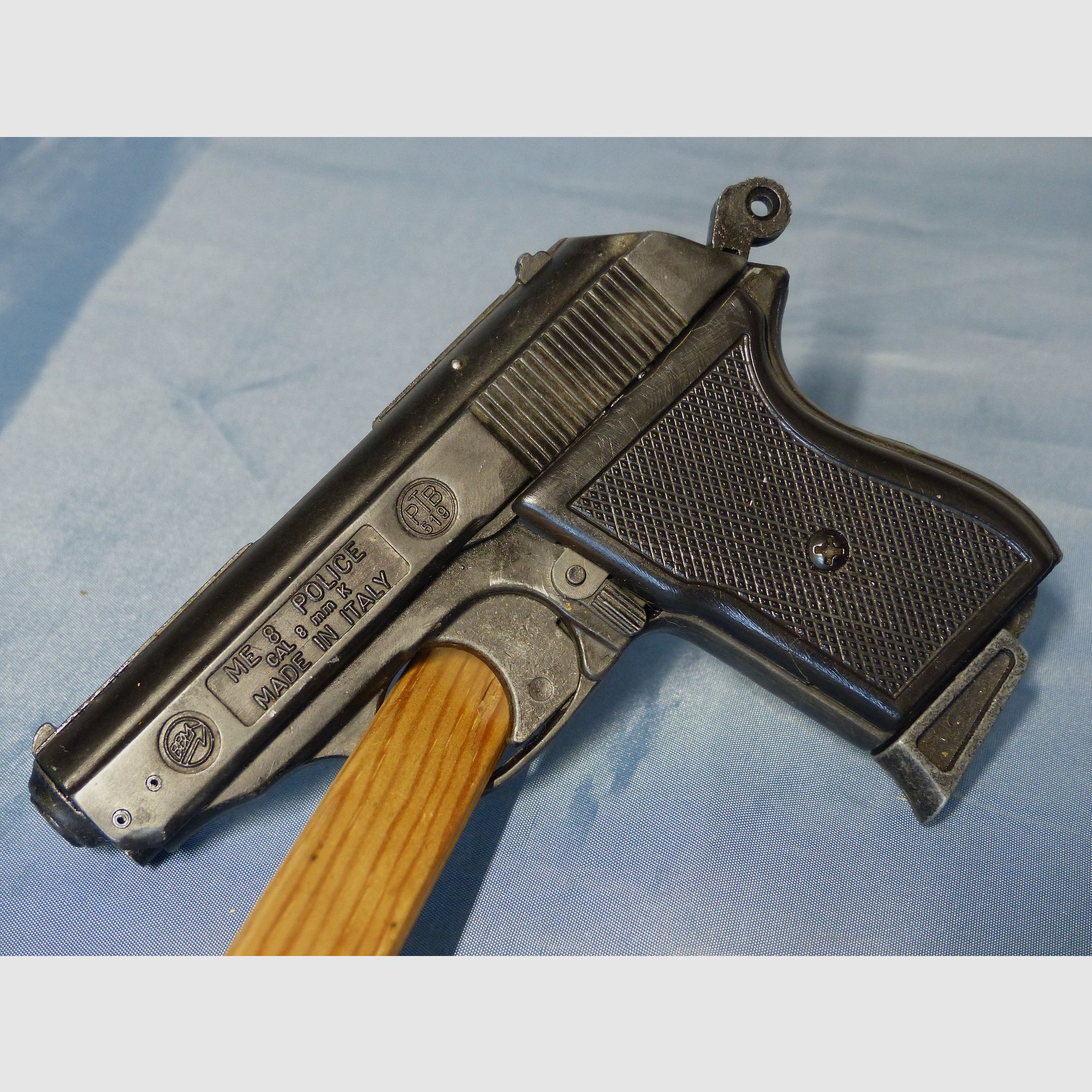 Schreckschuss Gas Pistole Bruni ME 8 Police Cal. 8 mm Knall PTB 519